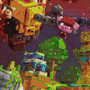 DonutSMP mapart #1469 (multi-part)