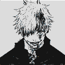 DonutSMP mapart #2412 (anime, character/portrait)